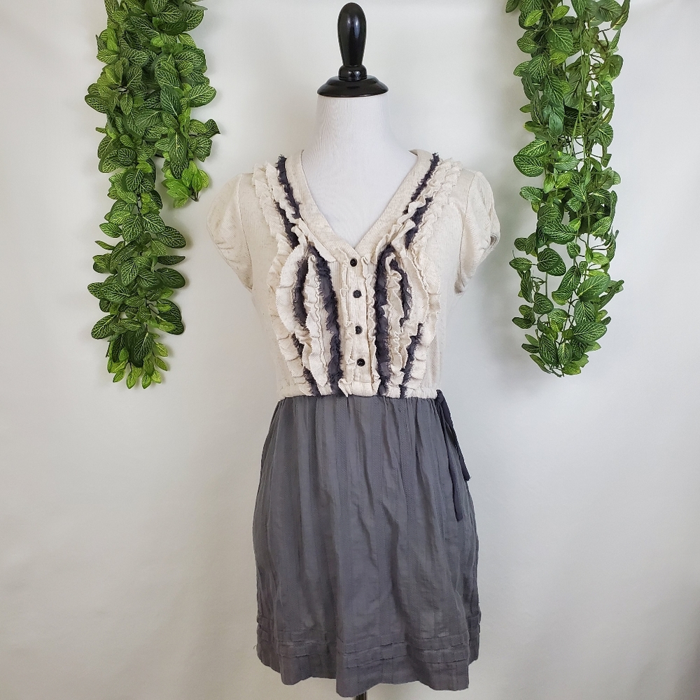 Anthropologie One September boho muted tunic dress